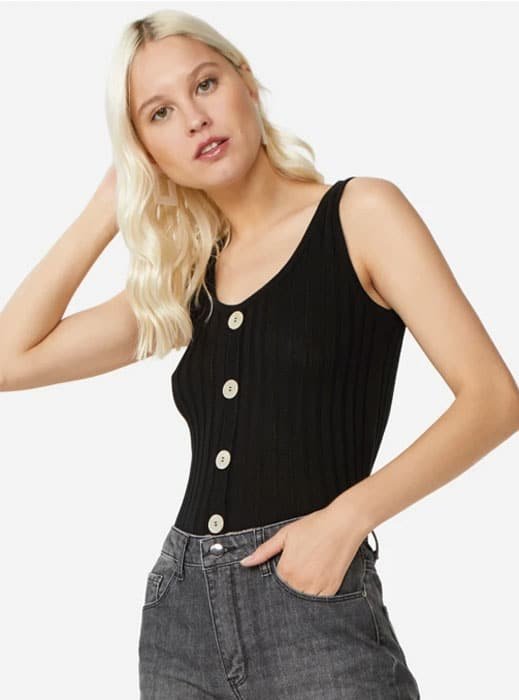 Regata Canelada Preta